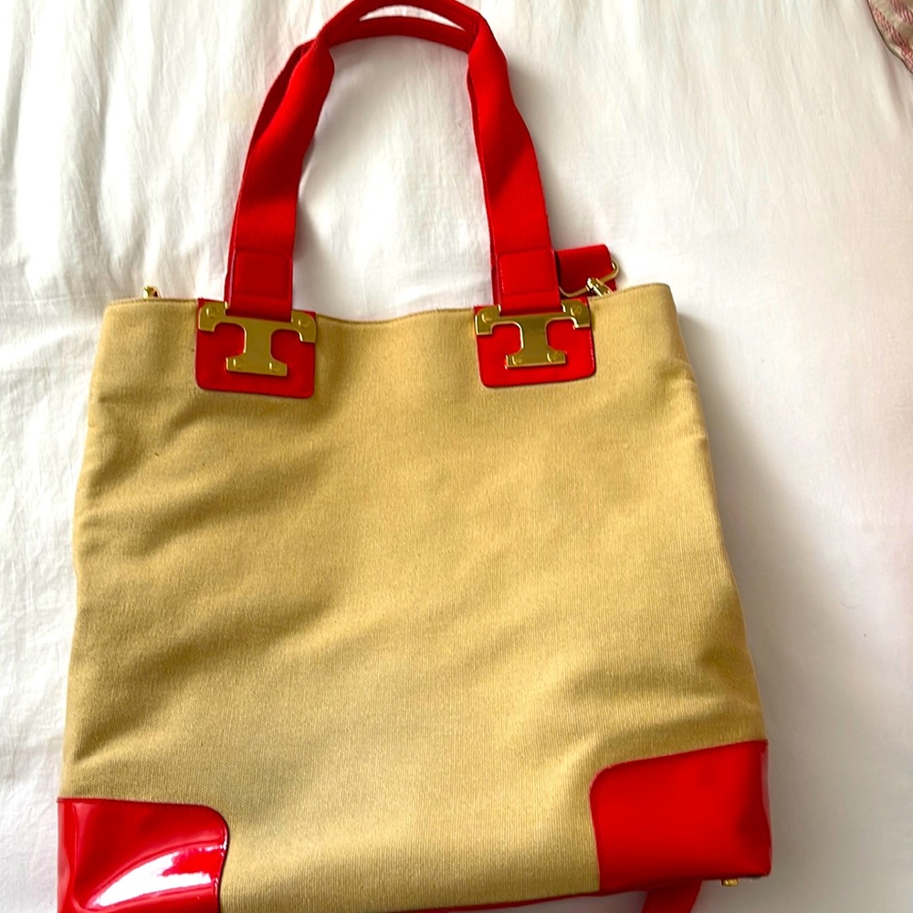 Tory Burch canvas tote